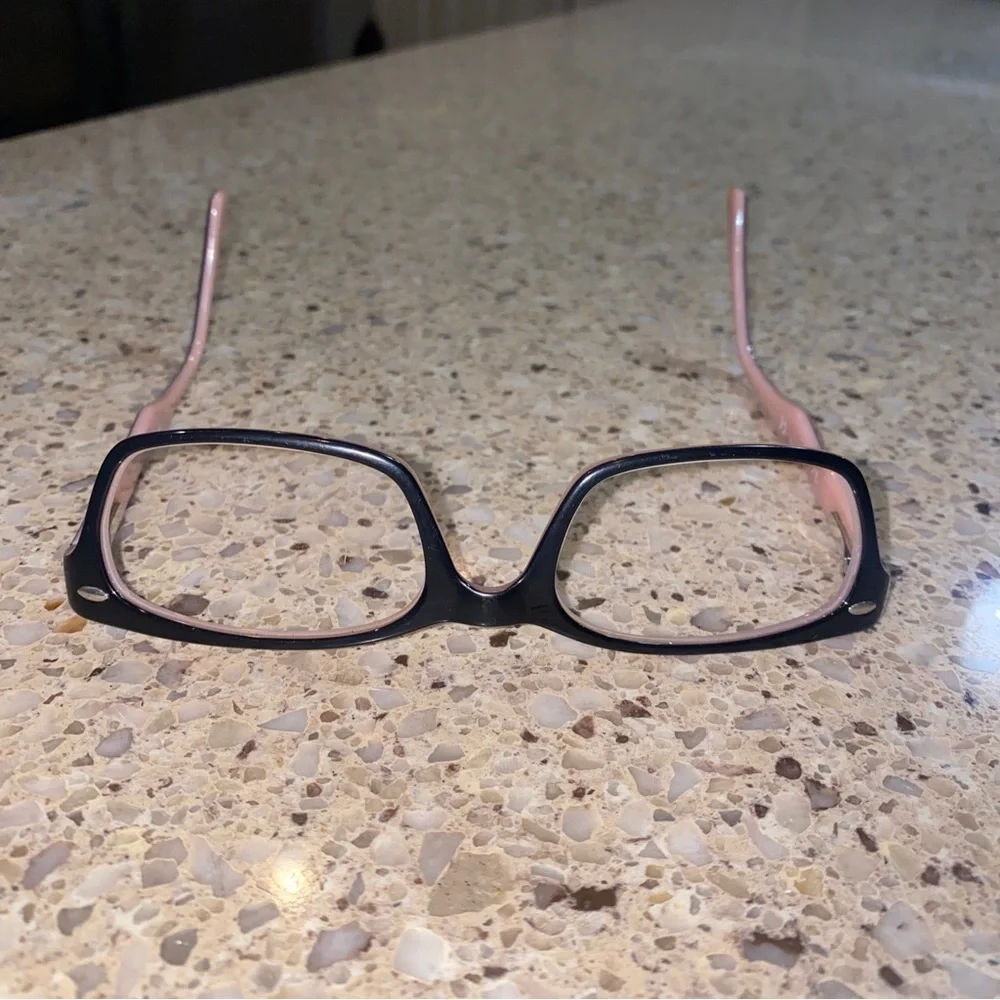 RAY BAN RB 5150 5024 BLACK PINK‎ AUTHENTIC RX EYEGLASSES 50-19-135 MM